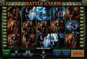 The Battle of the Gods  -  Playtech